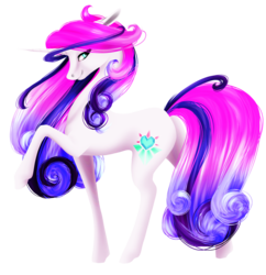 Size: 2397x2480 | Tagged: safe, artist:oneiria-fylakas, oc, oc only, oc:shiny heart, pony, unicorn, female, high res, mare, simple background, solo, transparent background