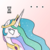 Size: 669x665 | Tagged: safe, artist:p.a.r.m.s, princess celestia, alicorn, pony, g4, ..., female, loading, solo, thinking