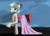 Size: 869x624 | Tagged: safe, artist:warskunk, coco pommel, earth pony, pony, g4, clothes, dress