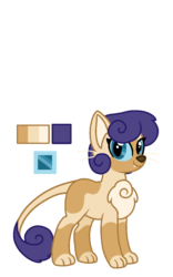 Size: 800x1280 | Tagged: safe, artist:sandwichbuns, oc, oc only, oc:yarnball, hybrid, female, interspecies offspring, offspring, parent:capper dapperpaws, parent:rarity, parents:capperity, reference sheet, simple background, solo, transparent background