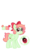 Size: 800x1280 | Tagged: safe, artist:sandwichbuns, oc, oc only, oc:ladybird, pegasus, pony, bow, female, hair bow, magical lesbian spawn, mare, offspring, parent:fluttershy, parent:rainbow dash, parents:flutterdash, reference sheet, simple background, solo, transparent background