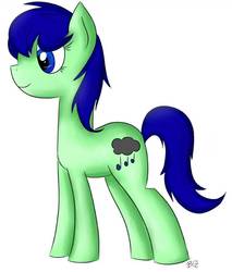 Size: 761x893 | Tagged: safe, artist:quicksilverv2, oc, oc only, oc:stormsong, earth pony, pony, solo