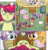 Size: 530x556 | Tagged: safe, artist:agnes garbowska, edit, idw, official comic, apple bloom, scootaloo, sweetie belle, earth pony, pegasus, pony, unicorn, g4, comic, cutie mark crusaders, female, filly, implied applespike, implied foalcon, implied pinkiespike, implied sex, implied shipping, implied straight, innuendo, male, ship:applespike, ship:pinkiespike, ship:spikebloom, shipping, straight, text edit