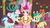 Size: 1280x720 | Tagged: safe, screencap, alice the reindeer, aurora the reindeer, bori the reindeer, deer, reindeer, g4, my little pony best gift ever, female, glasses, magic, open mouth, open smile, smiling, telekinesis, trio, trio female