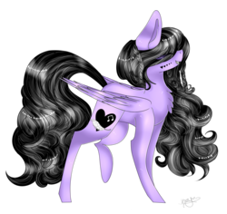 Size: 3695x3494 | Tagged: safe, artist:cat-chai, oc, oc only, oc:tashi, pegasus, pony, female, high res, mare, simple background, solo, transparent background