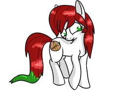 Size: 800x600 | Tagged: safe, artist:binxyyy, oc, oc only, oc:palette swap, earth pony, pony, tumblr:ask palette swap, female, mare, simple background, solo, white background