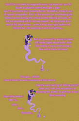 Size: 504x775 | Tagged: safe, artist:verve, twilight sparkle, genie, genie pony, pony, unicorn, ask genie twilight, g4, ask, bottle, comic, female, mare, pixel art, solo, tumblr, unicorn twilight