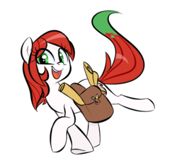 Size: 550x500 | Tagged: safe, artist:jessy, oc, oc only, oc:palette swap, earth pony, pony, tumblr:ask palette swap, female, mare, simple background, smiling, solo, transparent background