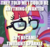 Size: 736x696 | Tagged: safe, edit, edited screencap, screencap, moondancer, pony, unicorn, amending fences, g4, my little pony: friendship is magic, caption, female, glasses, happy, identity theft, image macro, impact font, meme, solo, text