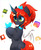 Size: 1280x1552 | Tagged: safe, artist:koveliana, oc, oc only, pony, deviantart, female, floating wings, instagram, mare, meta, patreon, patreon logo, solo, starry eyes, tumblr, tumblr 2018 nsfw purge, twitter, wingding eyes