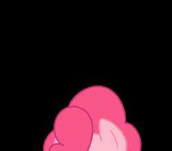Size: 600x526 | Tagged: safe, artist:andromedasparkz, pinkie pie, pony, g4, animated, caption, female, frame by frame, gif, gif with captions, mare, solo
