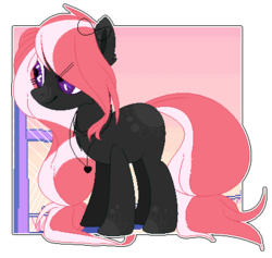 Size: 438x416 | Tagged: safe, artist:blossomic, oc, oc only, earth pony, pony, female, mare, solo