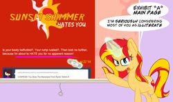 Size: 800x472 | Tagged: safe, artist:sunsetshimmerreallyhatesyou, sunset shimmer, pony, unicorn, g4, tumblr