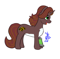 Size: 866x847 | Tagged: safe, artist:duskhoof, artist:scoundrel scaramouche, oc, oc:molasses candy, oc:mole, pony, fallout equestria, fallout equestria: scoundrels