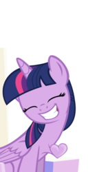 Size: 540x960 | Tagged: safe, artist:brightenight-heart, artist:cyanlightning, edit, edited screencap, screencap, twilight sparkle, alicorn, pony, g4, to where and back again, female, heart bulge, heart pounding, heartbeat, png, simple background, solo, transparent background, twilight sparkle (alicorn)