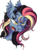 Size: 555x744 | Tagged: safe, artist:mychelle, oc, oc only, oc:sugar star, bat pony, pony, bust, female, mare, portrait, simple background, solo, transparent background