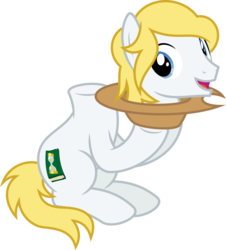 Size: 6400x7087 | Tagged: safe, artist:parclytaxel, oc, oc only, oc:hickory switch, dullahan, earth pony, pony, 2019 community collab, derpibooru community collaboration, .svg available, absurd resolution, detachable head, disembodied head, hat, headless, looking at you, male, modular, simple background, sitting, smiling, solo, stallion, transparent background, vector