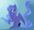 Size: 1152x1017 | Tagged: safe, artist:dusthiel, princess luna, alicorn, pony, g4, blushing, female, mare, raised hoof, solo