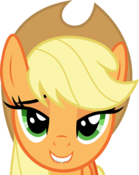 Size: 734x923 | Tagged: safe, artist:wissle, applejack, earth pony, pony, g4, .svg available, applejack's hat, beckoning, bedroom eyes, come hither, cowboy hat, female, hat, lip bite, love face, mare, simple background, solo, stupid sexy applejack, transparent background, vector