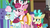 Size: 1280x720 | Tagged: safe, screencap, alice the reindeer, aurora the reindeer, bori the reindeer, pony, g4, my little pony best gift ever, my little pony: friendship is magic, glowing antlers, reindeer magic, the gift givers