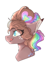 Size: 768x1024 | Tagged: safe, artist:akiiichaos, oc, oc only, oc:bee, earth pony, pony, bust, female, mare, portrait, simple background, solo, transparent background