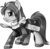 Size: 7330x7217 | Tagged: safe, artist:pepooni, oc, oc only, pony, buck legacy, absurd resolution, armor, arrow, bow (weapon), card art, chainmail, clothes, fantasy class, male, ranger, scarf, simple background, solo, tattoo, transparent background