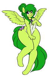Size: 1092x1618 | Tagged: safe, artist:msprismatic, oc, oc only, oc:midori kuroba, pegasus, anthro, unguligrade anthro, ankh, disproportional anatomy, egyptian, egyptian pony, female, freckles, hips, mare, solo, wrong cutie mark