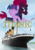 Size: 5450x7840 | Tagged: safe, alternate version, artist:ejlightning007arts, tempest shadow, twilight sparkle, alicorn, pony, g4, absurd resolution, broken horn, female, horn, hug, lesbian, poster, ship, ship:tempestlight, shipping, titanic, twilight sparkle (alicorn)