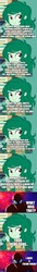 Size: 500x3633 | Tagged: safe, edit, edited screencap, screencap, wallflower blush, equestria girls, g4, aerosmith, comic, fanfic art, male, peter parker, screencap comic, singing, song reference, spider-man, spider-man: into the spider-verse