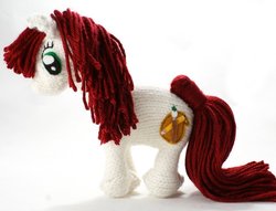 Size: 900x687 | Tagged: safe, oc, oc:palette swap, pony, irl, photo, plushie, yarn