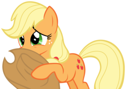 Size: 5250x3712 | Tagged: safe, artist:andoanimalia, applejack, earth pony, pony, g4, the return of harmony, absurd resolution, applejack's hat, cowboy hat, cute, female, freckles, hat, jackabetes, mare, simple background, solo, stetson, transparent background, vector