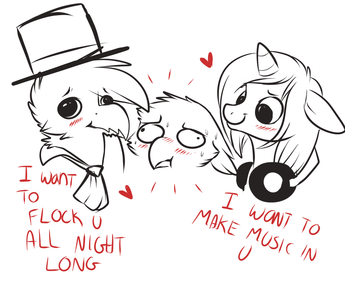 1901766 suggestive, artiststarloo, oc, ocjackleapp, ocmic the