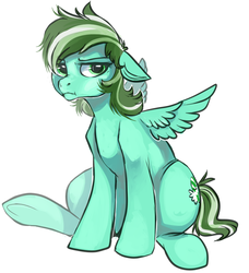 Size: 731x803 | Tagged: safe, artist:starloo, oc, pegasus, pony