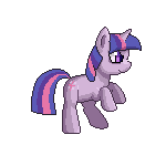 Size: 150x150 | Tagged: safe, artist:yunlongchen, twilight sparkle, pony, unicorn, g4, animated, female, gif, gif for breezies, loop, mare, picture for breezies, rolling, simple background, smiling, solo, transparent background, unicorn twilight