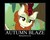 Size: 750x600 | Tagged: safe, autumn blaze, kirin, pony, g4, sounds of silence, motivational poster