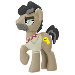 Size: 271x271 | Tagged: safe, artist:thunderzizi, edit, doctor caballeron, pony, g4, blind bag, male, simple background, solo, toy, toy edit, white background