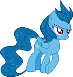 Size: 8064x8497 | Tagged: safe, artist:shootingstarsentry, articuno, pegasus, pony, absurd resolution, commission, crossover, female, first stage pokémon, flying type pokémon, ice type pokémon, kanto pokémon, legendary pokémon, nintendo, pokémon, pokémon red and blue, ponified, ponymon, simple background, solo, transparent background
