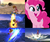 Size: 1000x837 | Tagged: safe, artist:alphamonouryuuken, pinkie pie, earth pony, pony, g4, my little pony: the movie, female, mare, mii, mii brawler, mii fighters, simple background, smiling, solo, super smash bros., super smash bros. 4, super smash bros. ultimate