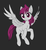 Size: 1280x1383 | Tagged: safe, alternate version, artist:lunebat, oc, oc:grey sky, pegasus, pony, dark background