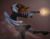 Size: 2700x2100 | Tagged: safe, artist:catd, artist:catdclassic, oc, oc only, oc:absentia crash, anthro, beretta, beretta 93r, clothes, fireball, fog, gothic, gun, handgun, high res, shooting, smoke, solo, weapon