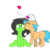 Size: 600x600 | Tagged: artist needed, dead source, safe, oc, oc only, oc:filly anon, oc:little league, pony, baseball cap, blushing, cap, cheek kiss, chest fluff, female, filly, hat, heart, kissing, lesbian, raised hoof, shipping, simple background, sitting, standing, surprise kiss, surprised, transparent background, wide eyes