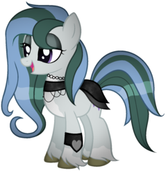 Size: 1159x1199 | Tagged: safe, artist:thecreativeenigma, oc, oc only, earth pony, pony, clothes, dress, female, mare, parent:marble pie, parents:canon x oc, simple background, solo, transparent background