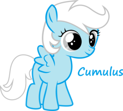 Size: 5681x5144 | Tagged: safe, artist:brushstroke, artist:seasonthewiccan, artist:xmoon-stonex, oc, oc only, oc:cumulus, pony, fanfic:instant mom, absurd resolution, blind, female, filly, instant mom, simple background, solo, transparent background