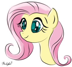 Size: 1024x954 | Tagged: safe, artist:ipandacakes, fluttershy, pony, g4, bust, female, portrait, simple background, solo, transparent background