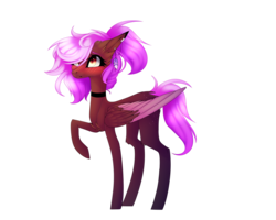 Size: 2500x2000 | Tagged: safe, artist:hyshyy, oc, oc only, oc:night light, pegasus, pony, colored wings, female, high res, mare, multicolored wings, raised hoof, simple background, solo, transparent background