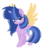 Size: 1116x1344 | Tagged: dead source, safe, artist:rainbows-skies, oc, oc only, oc:magic shield, alicorn, pony, g4, colored wings, female, mare, movie accurate, multicolored wings, offspring, parent:flash sentry, parent:twilight sparkle, parents:flashlight, simple background, solo, transparent background