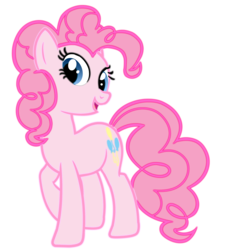 Size: 5465x6062 | Tagged: safe, artist:stay gold, pinkie pie, earth pony, pony, g4, absurd resolution, eyestrain warning, neon, neon colors, png, simple background, solo, transparent background