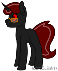 Size: 1285x1565 | Tagged: safe, artist:azure-quill, oc, oc only, pony, unicorn, glasses, male, simple background, solo, stallion, transparent background