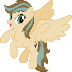 Size: 881x880 | Tagged: safe, artist:mlp-trailgrazer, oc, oc only, oc:krysta clear, pegasus, pony, alicorn wings, female, mare, simple background, solo, transparent background