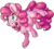 Size: 2756x2471 | Tagged: safe, artist:cutepencilcase, pinkie pie, earth pony, pony, g4, cheek fluff, chest fluff, cute, diapinkes, ear fluff, female, fluffy, high res, leg fluff, mare, open mouth, raised leg, simple background, smiling, solo, transparent background, unshorn fetlocks